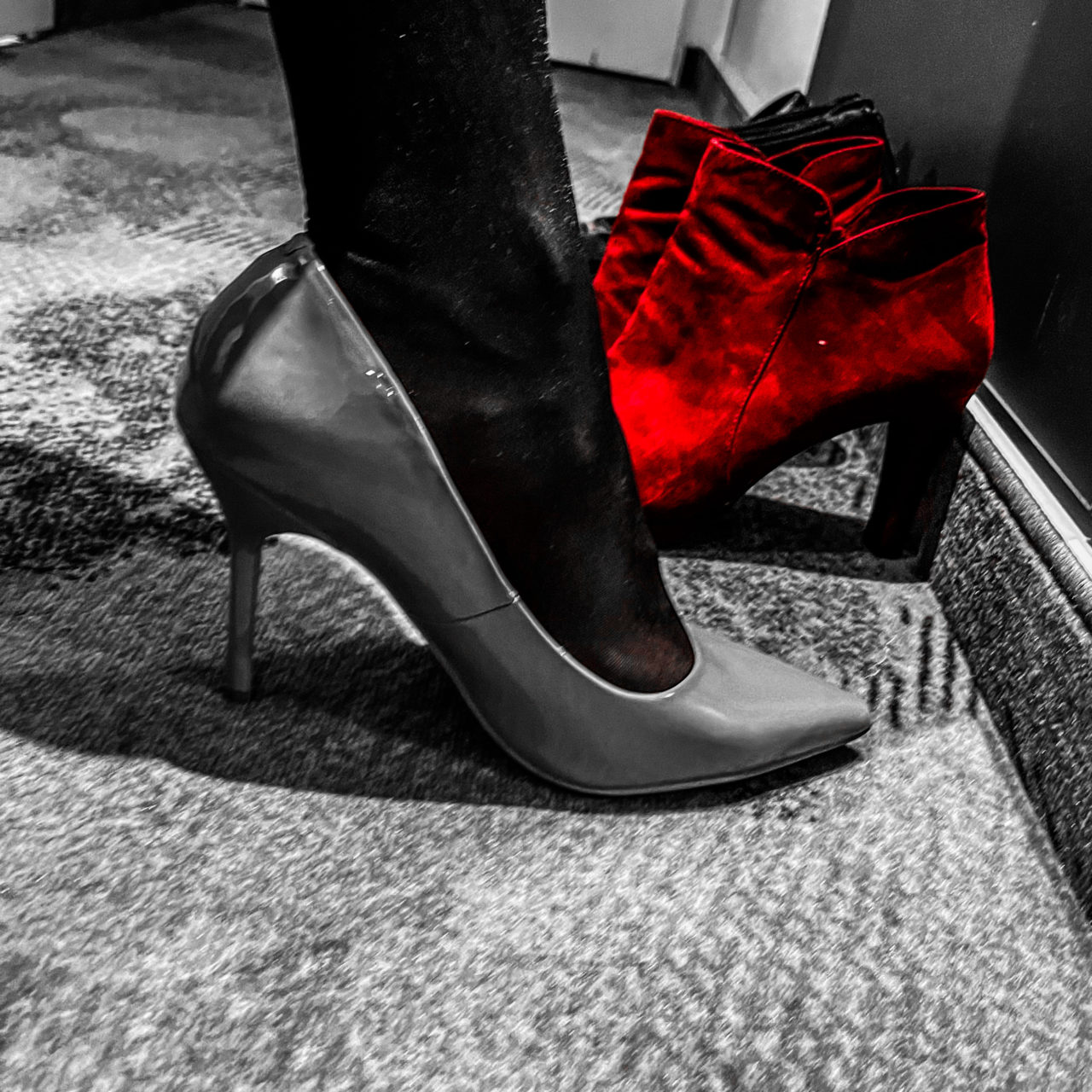 Highheels für Männer Der Mann im Kleid