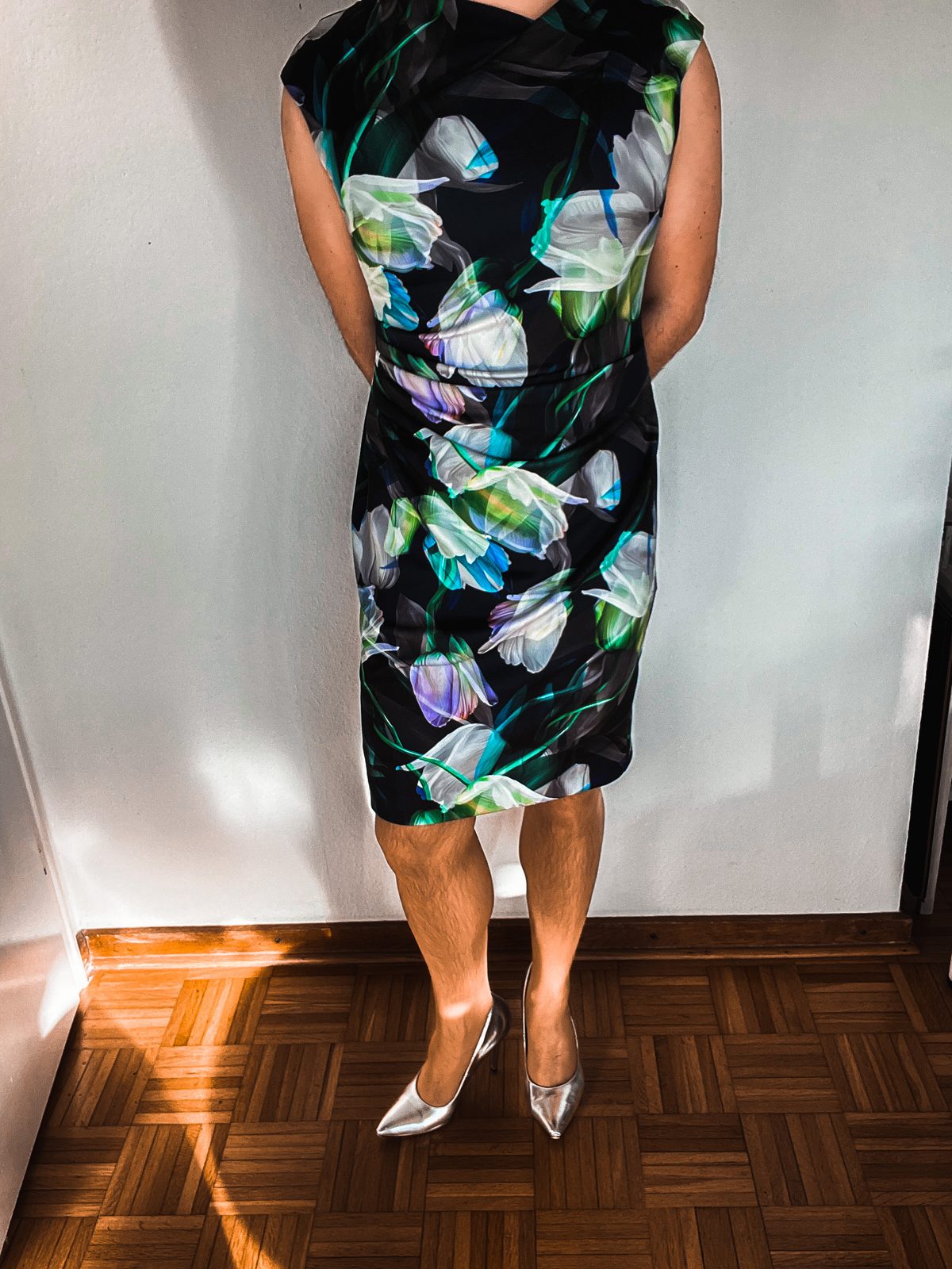 Mann im Kleid